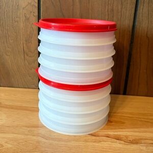 Tupperware Hamburger Keepers